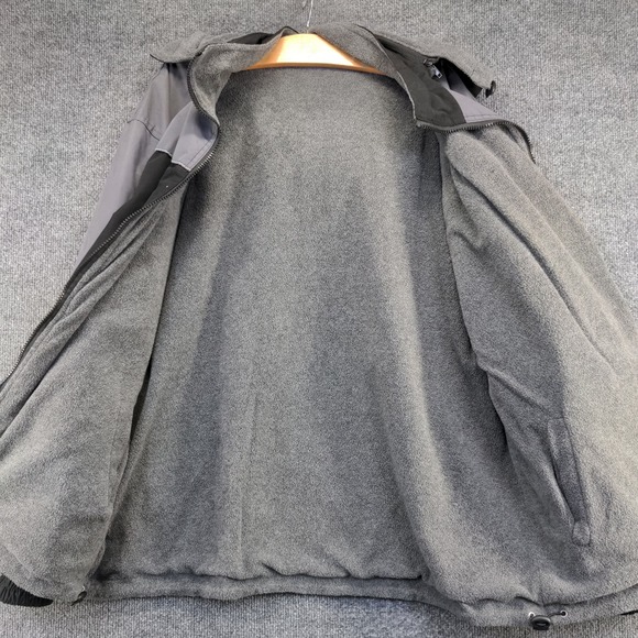 Dimco Men's US. Army Hooded Jacket Black Gray Size XL Embroidered Logo - Picture 14 of 14